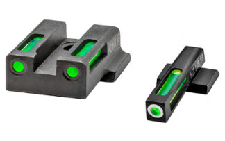 Hi-Viz LiteWave H3 Tritium/Fiber Optic 3-Dot Sight Set for S&W 9EZ