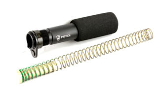 Phase 5 PBTCA AR-15 Pistol Buffer Tube Complete Assembly, Black