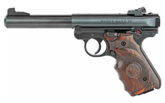 Ruger Mark IV Target Single Action .22 LR 5.5 in, 10+1, Ambidextrous Safety, Fixed/Adj Sights