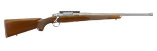 Ruger Hawkeye Hunter Bolt Action .308 / 7.62 NATO, 20 in, 4+1, Satin Stainless, Walnut
