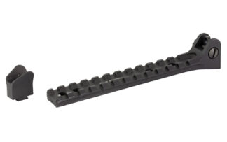 Samson B-TM Sights for Ruger 10/22, Black Anodized, Folding, 1.25 in Height Over Bore