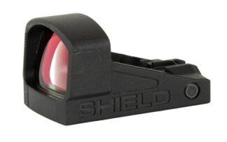 Shield Sights SMSC Mini Sight Glass Edition 1x 8 MOA Red Dot, Black
