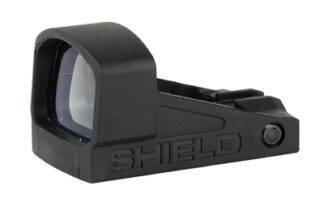Shield Sights SHIELD Mini Sight Compact (SMSc) 1x Red Dot, 8 MOA, Black Polymer