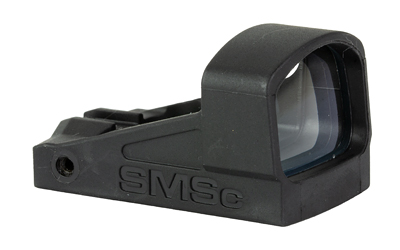 Shield Sights SHIELD Mini Sight Compact (SMSc) 1x Red Dot, 8 MOA, Black Polymer