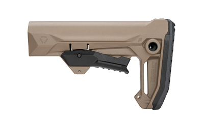Strike Industries MOD2 Rifle Stock FDE Polymer, Adjustable Length of Pull