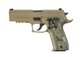 SIG Sauer P226 Scorpion 9mm Full-Size Semi-Auto, 4.4 in Barrel, Decocker, Night Sights, FDE