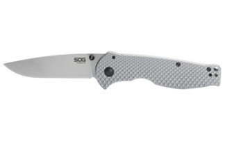 SOG Flash II Folding Knife, 3.40 in Drop-Point Blade