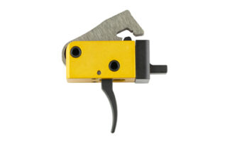 Timney PCC Trigger Drop-In Trigger Single-Stage Curved Shoe, 2.5-3 lb, Black Finish