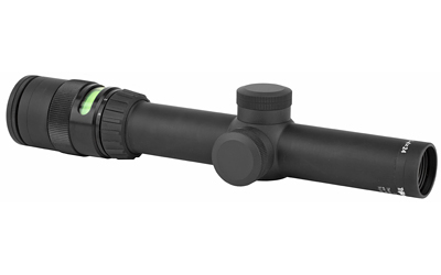Trijicon AccuPoint 1-4x24 Variable Scope, 30mm Tube, Illuminated Green Triangle Post Reticle