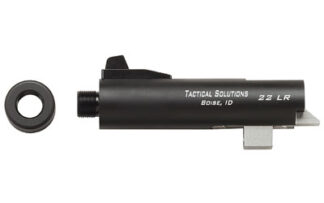 Tactical Solutions Trail-Lite Buck Mark .22 LR 4 in Matte Black Threaded Barrel