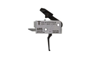 TriggerTech Duty AR-15 Flat Two-Stage Trigger, 3.5 lb Pull, Black Anodized