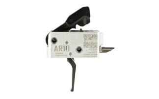 TriggerTech AR Duty Two-Stage Flat Trigger 3.5 lb Pull, Black Anodized (Fits AR-10)