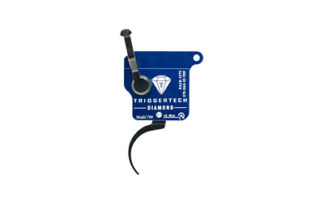 Trigger Tech R70SAB02TNP Diamond Rough Curved Single-Stage Trigger (Right Hand)