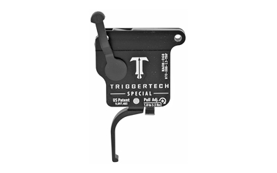 TriggerTech Remington 700 Special Flat Single-Stage Adjustable Trigger, Right Hand, Black