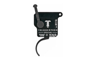TriggerTech Remington 700 Special Curved Clean Trigger, Right-Hand, Black, 1.0-3.5 lb