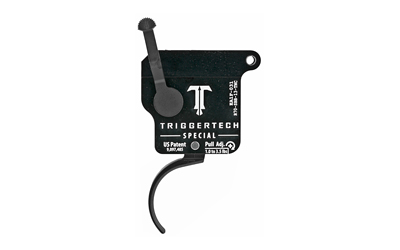 TriggerTech Remington 700 Special Curved Clean Trigger, Right-Hand, Black, 1.0-3.5 lb