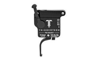 TriggerTech Remington 700 Primary Flat Trigger, Right-Hand Adjustable, Black, 1.5-4.0 lb
