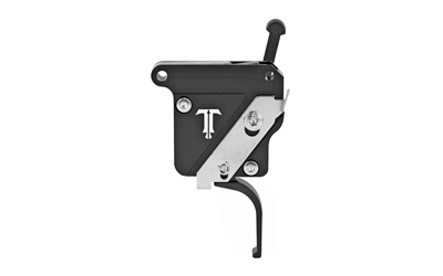 TriggerTech Remington 700 Primary Flat Trigger, Right-Hand Adjustable, Black, 1.5-4.0 lb