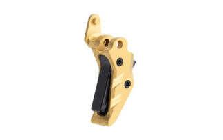 Tyrant CNC Intellifire Trigger Replacement for Sig P365 Gold Body/Black Safety Blade