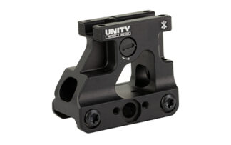 Unity Tactical FAST Micro MRO Red Dot Mount, 2.26" Optical Height, Anodized Black