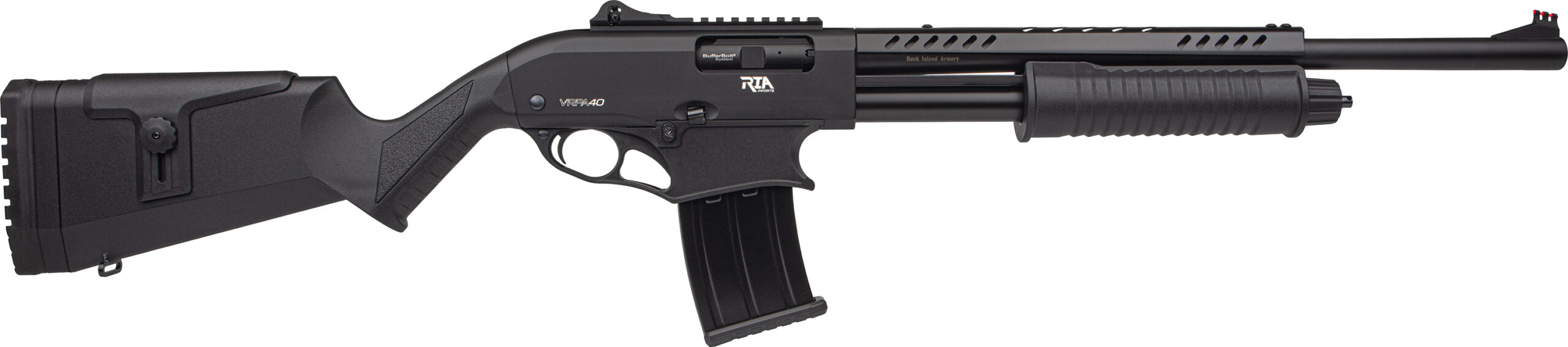 Armscor/Rock Island Armory VRPA40 Pump 12 Gauge 20" Barrel 5+1 Black