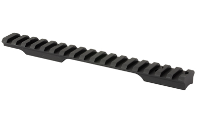 Weaver Multi-Slot Extended Scope Base, 1-Piece Picatinny/Weaver Rings, Matte Black