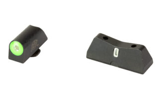 XS Sights DXT2 PRO Big Dot Tritium Night Sights for Glock, Green, Black Nitride