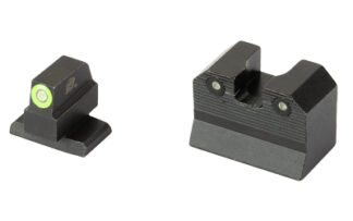 XS Sights R3D 2.0 Tritium Night Sight Set for HK VP9 OR, Suppressor Height, Green