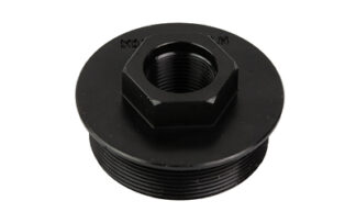 Yankee Hill Machine Universal Suppressor Mount HUB Direct Thread, M13.5x1 LH, Black