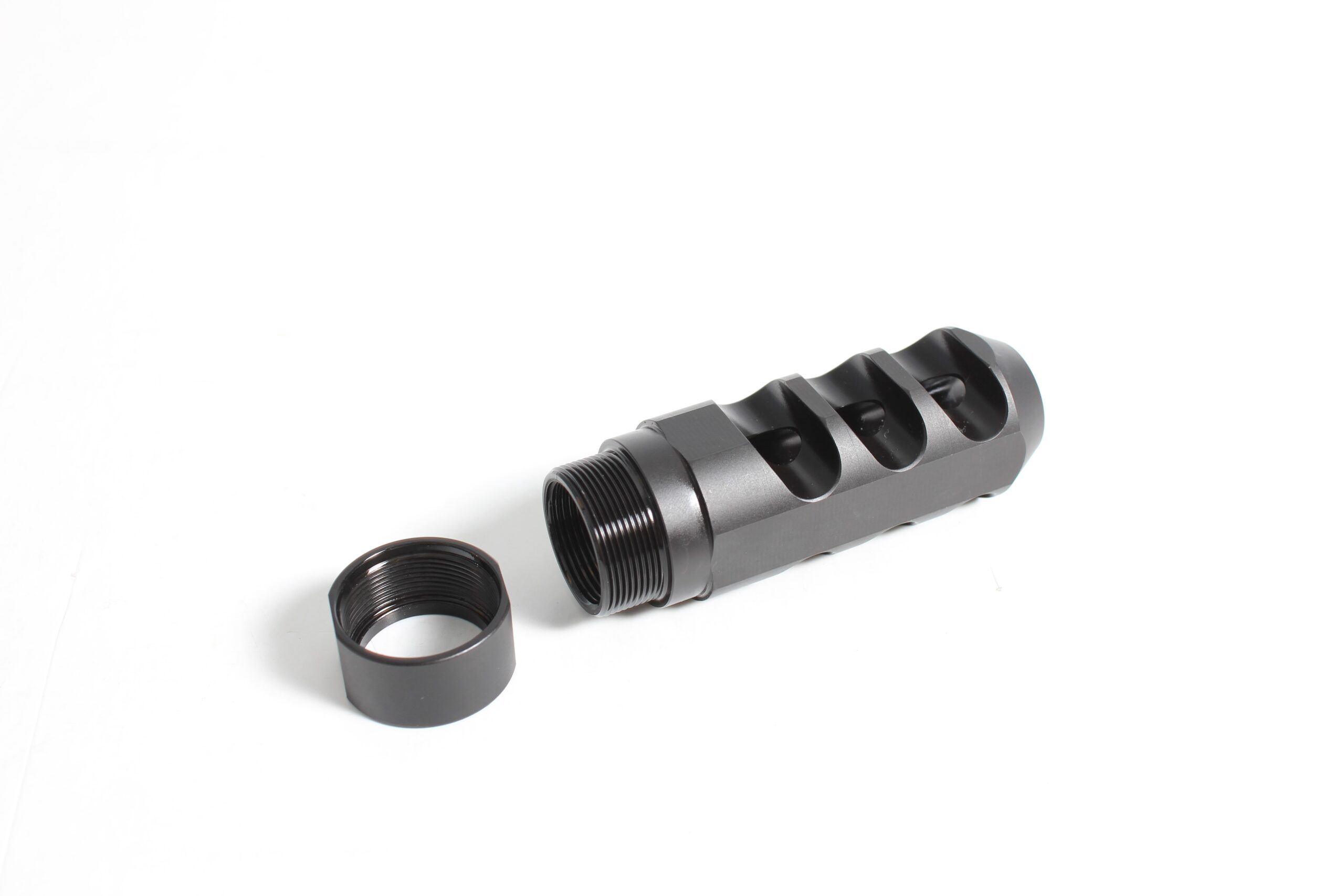 Turner Fabrications Pro Series Muzzle Brake 3/4x24 Thread, 4.7500 Length