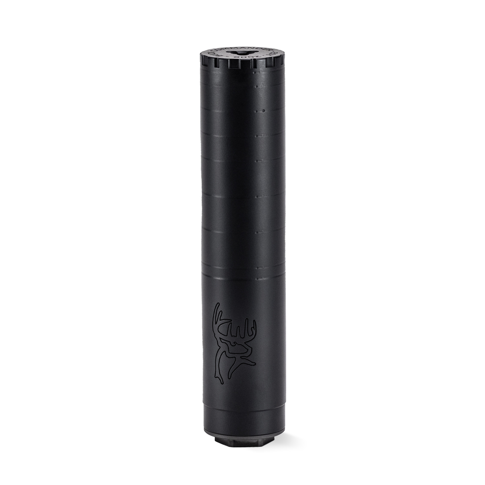 Banish Buck 30 Suppressor, .308/7.62 NATO, 5/8x24 Direct Thread, Black Cerakote, 6.9 in