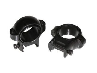 Burris Signature Zee Weaver-Style Rings 1 in Medium Matte Black Steel