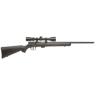 Savage 93 FXP Bolt Action Rifle, 21 in, 5+1, Matte Black with Scope