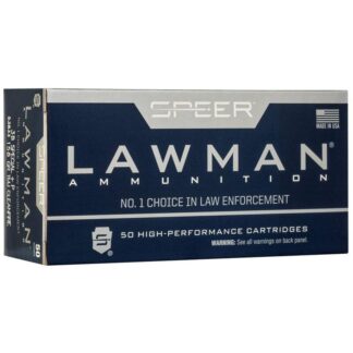 CCI Ammunition Speer Lawman Clean-Fire .38 Spl (+P) 158gr TMJ Handgun Ammo