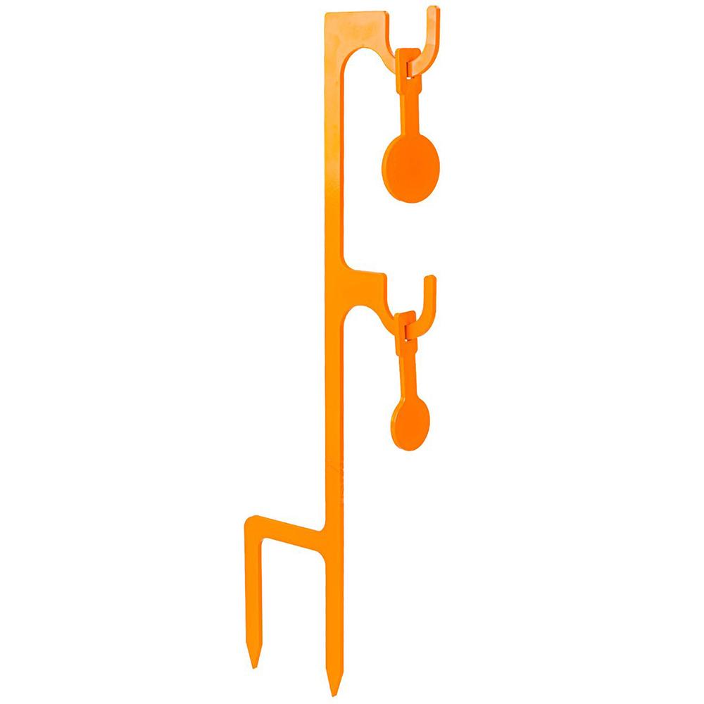 Champion Rimfire Double Target Hanger Kit with Two Targets, Hi-Vis Coating