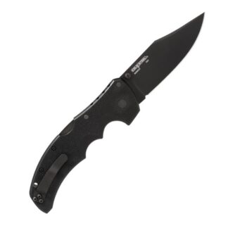 Cold Steel Recon 1 Folding Knife 4 in Clip Point, Black Stonewashed MagnaCut Blade