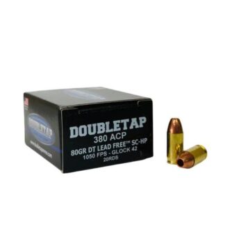 Double Tap Ammunition DT 380 ACP 80 gr Barnes TAC-XP Defense Tac-XP, 20 Rounds