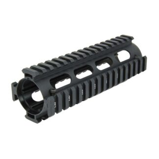 TacFire AR-15 2-Piece Drop-In Quad Rail 7 in Type III Hard-Coat Anodized