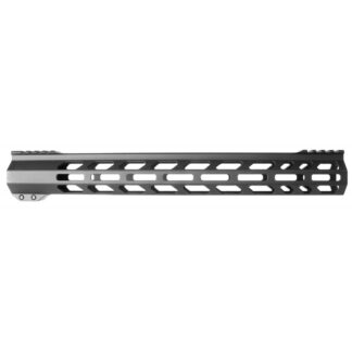 TacFire ACE 20 Series Free Floating M-LOK Handguard 15 in Black Hard Anodized Aluminum