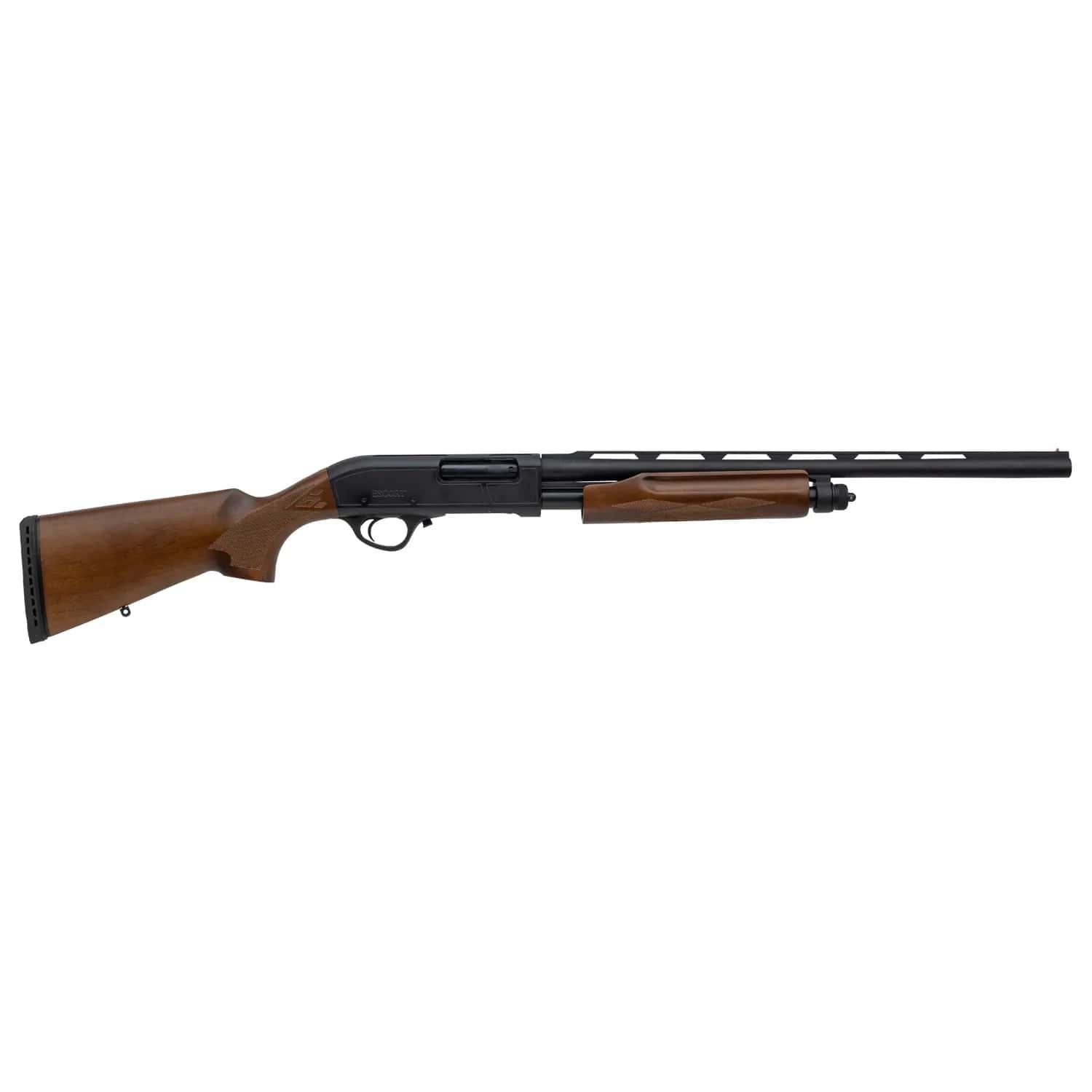 Hatsan USA Escort WS Youth 20 Gauge Pump-Action Shotgun, 22 in Barrel, Walnut Stock