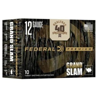 Federal Grand Slam Realtree 40th Anniversary 12 Gauge 3 in #5, 1-3/4 oz, 1200 fps, 10 Rounds