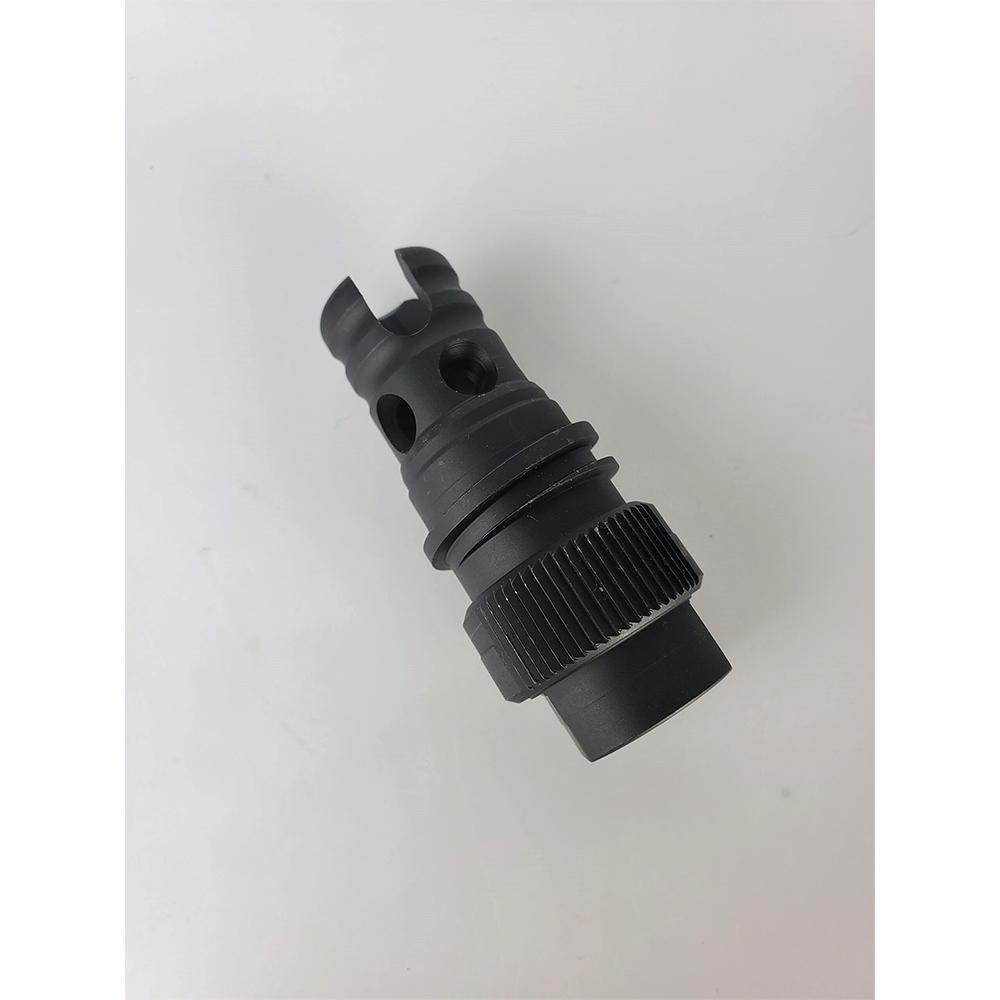 Sylvan Arms SA30QD .30 Cal 5/8x24 Black 4.40 in 17-4 Stainless Muzzle Device