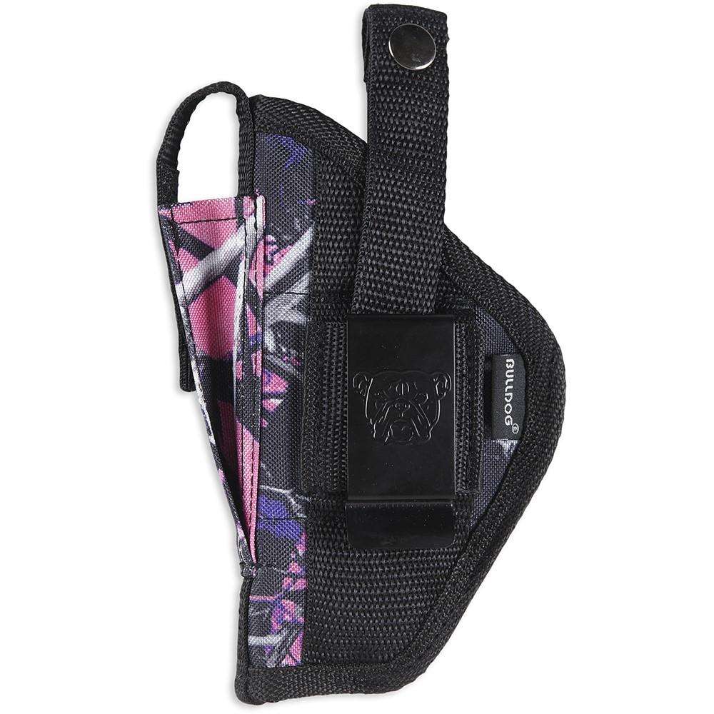 Bulldog Cases Extreme Pistol Holster Belt Loop & Clip for Ruger LCP Mini Semi Autos, Ambidextrous