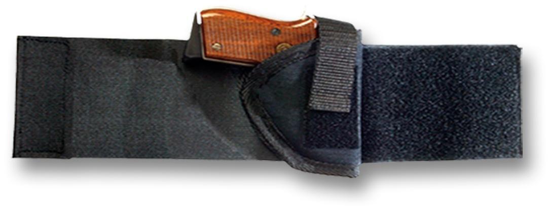 Bulldog Cases WANK1R Right-Hand Ankle Holster Black Elastic Velcro