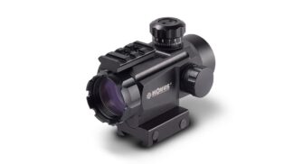 Konus KONUSIGHT Multi-Reticle Tactical Red Dot Sight 1x, 4 MOA Dot, 7/8 in and 3/8 in Rail
