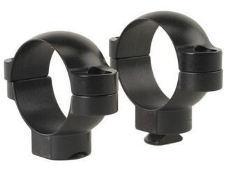 Leupold Standard 2-Piece 30mm High Matte Steel Rings with Windage Adjustment Screws