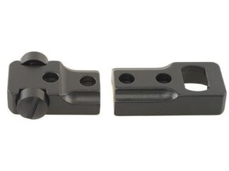Leupold STD 2-Piece Standard Steel Base for Browning BLR, Lightning Matte Black