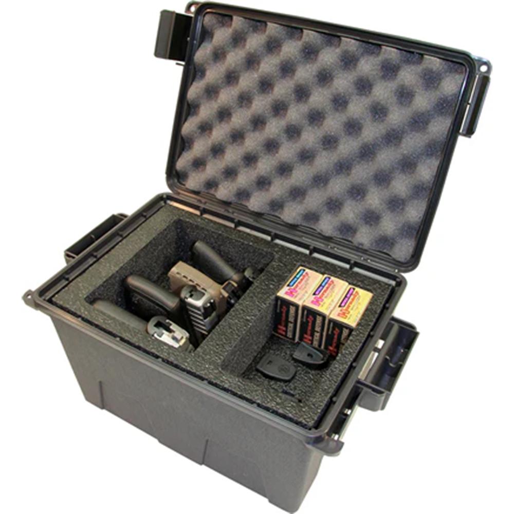 MTM Tactical Pistol Handgun Case TPC4 Fits 4 Handguns Dark Earth
