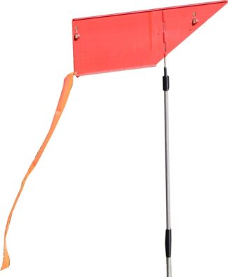 MTM Wind Reader Shooting Range Flag Red 15.6 in Long