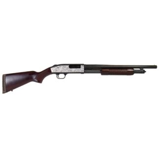 Mossberg 500 Retrograde 12 Gauge 18.5 in Barrel, 5 Rounds Walnut Pump Shotgun